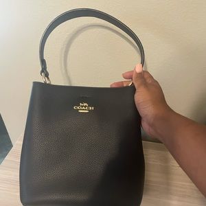 Coach Town Bucket Bag (Pebbled Leather)